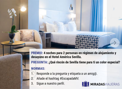 4 noches para 2 personas en el Hotel América Sevilla 4 noches para 2 personas en el Hotel América Sevilla